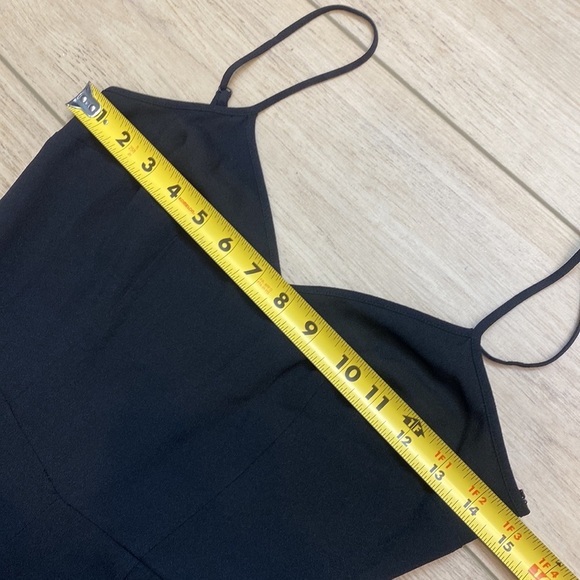 Polo Ralph Lauren Brigitte Jumpsuit Solid Black Minimalist Dressy Sleeveless - Picture 12 of 15